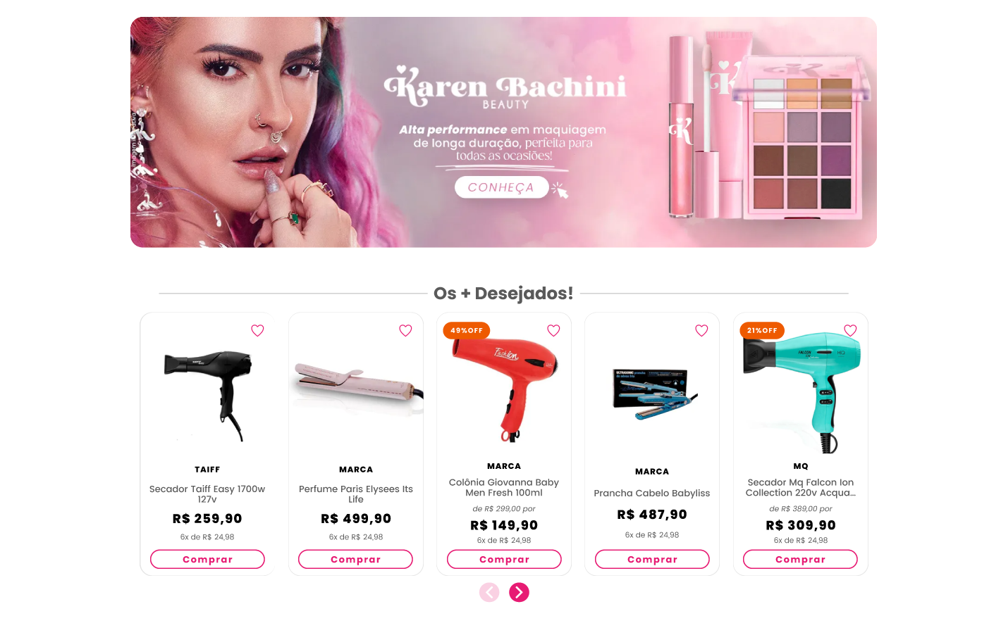 Websites e Campanhas