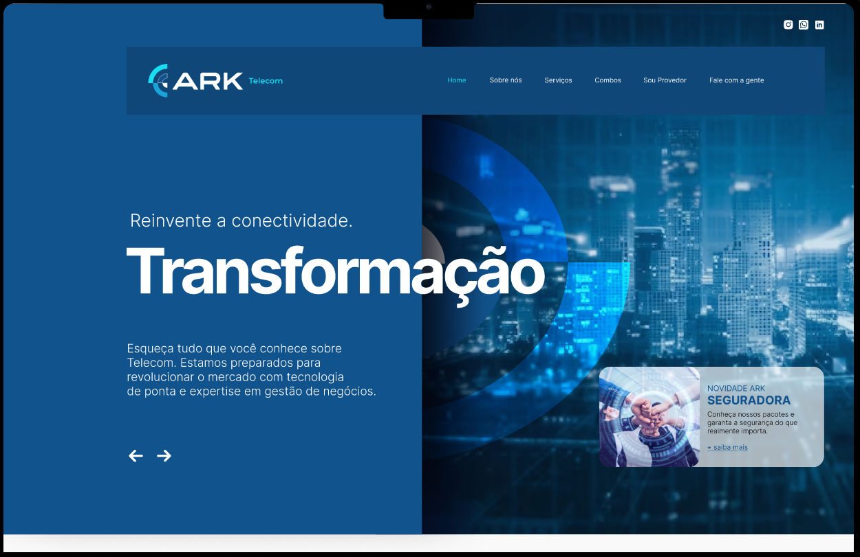 Websites e Campanhas