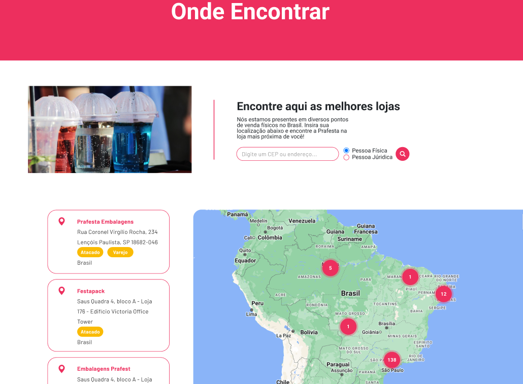 Websites e Campanhas